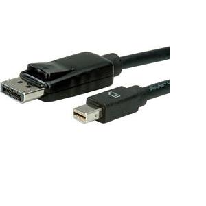Roline VALUE DisplayPort kabel, DP M na mini DP M, 1.0m, 11.99.5634