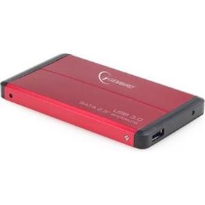 Gembird USB 3.0 2.5'' enclosure red