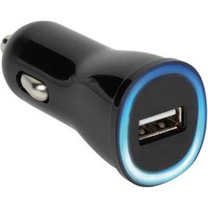 Auto punjač Vivanco, 2.1A, USB, crni