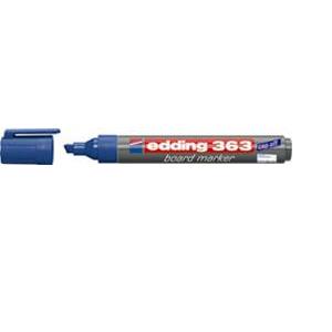 Marker za bijelu ploču 1-5mm Edding 363 plavi