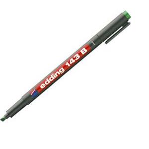 Marker OHP permanentni 1-3mm Edding 143 B zeleni