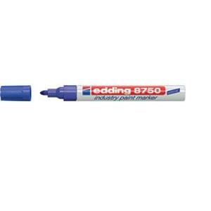 Marker industrijski lakirajući 2-4mm Edding 8750 plavi