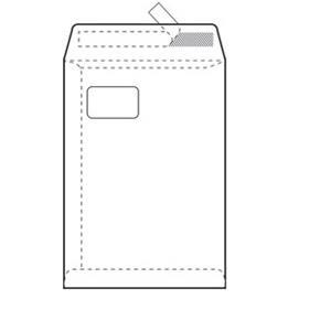Kuverte - vrećice C4-PL BB strip 90g pk250 Fornax