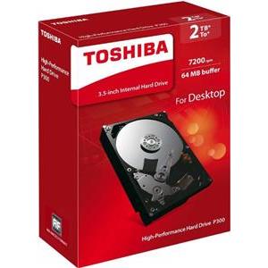 HDD Interni Toshiba P300 2TB, 64MB, 7200rpm, retail, HDWD120EZSTA