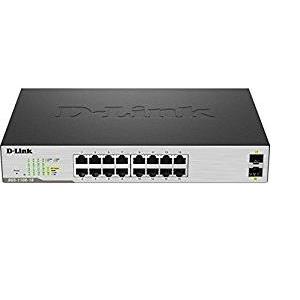 D-Link DGS-1100-18 16-Port Gigabit Smart Switch