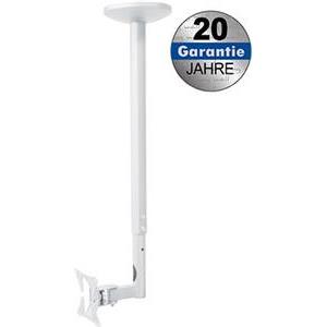 Transmedia Height-adjustable suspension bracket for LCD 25-76cm, White