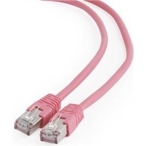 Gembird Cat6 FTP Patch cord, pink, 0,25 m