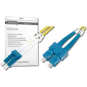 Digitus LC-SC SM Duplex Fiber Optic Patch Cord 3m