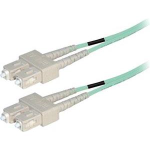 Transmedia Fibre optic MM OM4 Duplex Patch cable SC-SC 1m