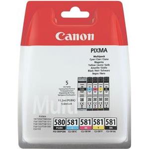 Canon tinta PGI-580 + CL-581 BCMY multipack