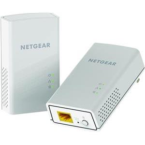 Powerline adapter NETGEAR PL1000-100PES, 1000Mbps, 2xG-LAN, zidni