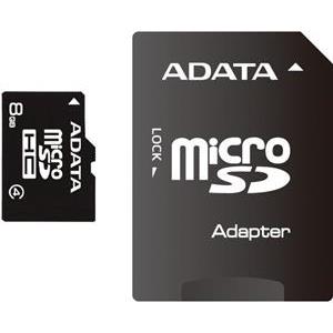 Memorijska kartica Adata 8 GB MicroSD HC Class4 + 1 adapter