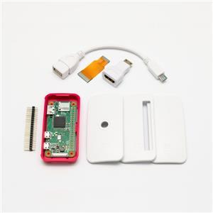 Raspberry Pi Zero W (pre-soldered GPIO header) + adapteri + original kutija