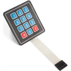 Tipkovnica 3 x 4 matrix membrane keypad