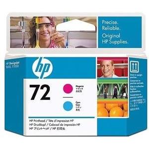 Tinta HP C9383AE (no. 72), Cyan, Magenta