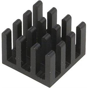 HLADILO 14x14x10 mm , Fischer , pogodno za Raspberry Pi 3