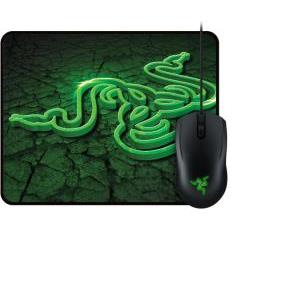 Miš Razer Abyssus 2000 optički igraći, USB, crni + Goliathus Control Fissure podloga za miša, bundle