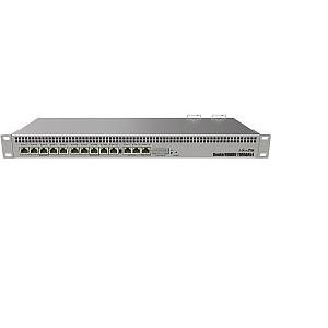Mikrotik RouterBOARD 1100AHx4, Annapurna Alpine AL21400 Cortex A15 CPU (4-cores, 1.4GHz/core), 1GB RAM, 13xGbit LAN, RouterOS L6, 1U rackmount case, Dual PSU