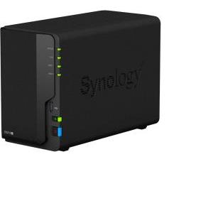 Synology DS218+ DiskStation 2-bay All-in-1 NAS server, 2.5