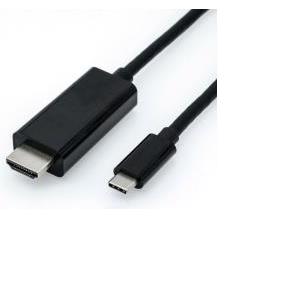 Roline USB Type C - HDMI kabel, M/M, 1.0 m