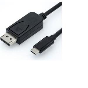 Roline USB3.1 USB-C - DisplayPort kabel, M/M, 2m length, (compatible with NUCs with DP 1.2 via USB-C)