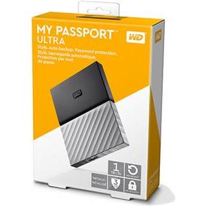 HDD eksterni Western Digital My Passport Ultra 1TB, WDBTLG0010BGY, USB 3.0, 5400 okr/min 2.5