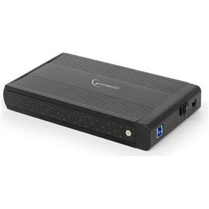 Gembird External USB 3.0 enclosure, black