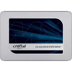 SSD Crucial MX500 500 GB, SATA III, 2.5”, 7mm (with 9.5mm adapter), CT500MX500SSD1