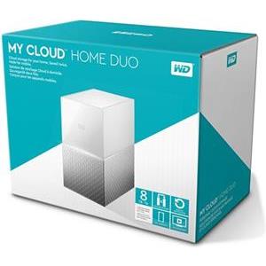 HDD eksterni Western Digital My Cloud Home Duo 8TB (dual disk) WDBMUT0080JWT