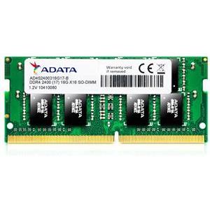 Memorija za prijenosno računalo Adata 4 GB SO-DIMM DDR4 2400 MHz, AD4S2400J4G17-S