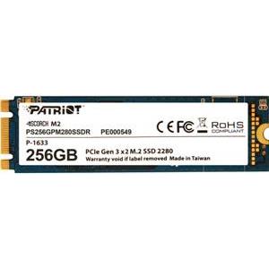 SSD Patriot Scorch 256 GB, PCIe NVMe, M.2 80mm, PS256GPM280SSDR
