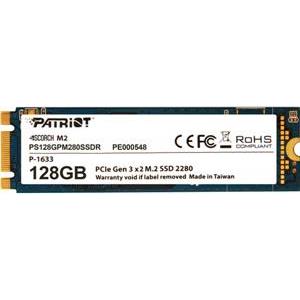 SSD Patriot Scorch 128 GB, PCIe NVMe, M.2 80mm, PS128GPM280SSDR