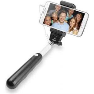 Selfie štap CELLULARLINE sa okidačem, crni