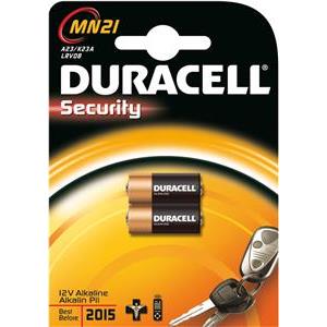 Baterija DURACELL MN21 B2, 2 baterije A23/23A/V23GA/LRV08/BLR932