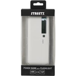 Powerbank Streetz PB-1082, 10.000 mAh, 2 x USB, 1 x 2.1A + 1 x 1A