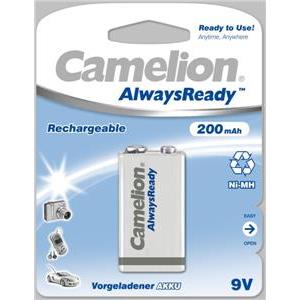 Baterija NI-MH Ready2use 9V 200 mAh, Camelion