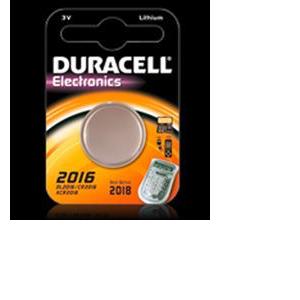Baterija litijeva DL 2016, Duracell