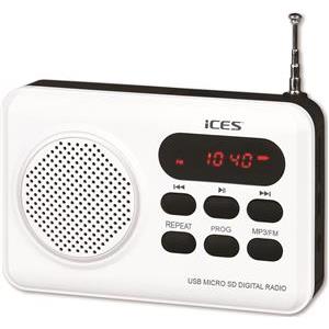 Prijenosni radio ICES IMPR-112 White