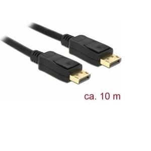 Kabel DELOCK, DisplayPort (M) na DisplayPort (M), 4K, 10m