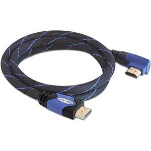 Kabel DELOCK, HDMI (M) na HDMI (M), 4K, kutni, 2m