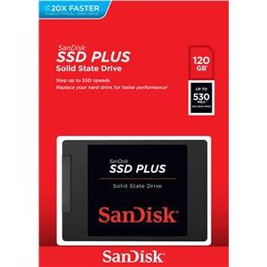 SSD SanDisk Plus 120 GB, SATA III, 2.5
