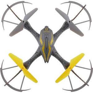 Dron OVERMAX X-BEE 2.4, kamera, 6-osni žiroskop, vrijeme leta do 8min, 2x baterija, upravljanje daljinskim upravljačem, sivi