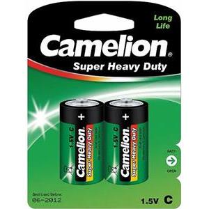 Baterija Zinc-Carbon 1,5V R14 - blister 2 kom, Camelion GREEN