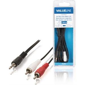 Kabel 3,5mm M - CHINCH Mx2 3,0 m VLAB22200B30 VALUELINE blister