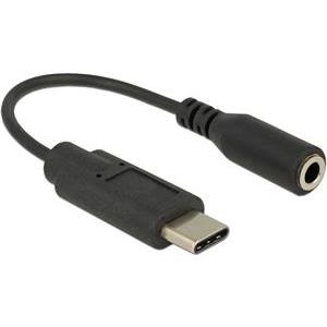 Adapter DELOCK, USB-C (M) na 3,5mm (Ž), 0.14m