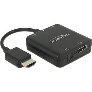 Adapter DELOCK, HDMI Audio Extractor, 4K, kompaktni