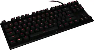 Tipkovnica Kingston HyperX Alloy FPS Pro, mehanička, (without numeric 10 keys), Cherry MX red, USB charge port , HX-KB4RD1-US/R2