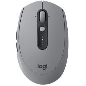 Miš Logitech M590 Silent, bežični, optički, BT, sivi, USB Unifying