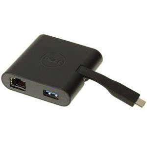 Dell Adapter USB-C – DA200 - HDMI/VGA/Ethernet/USB 3.0