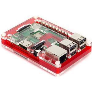 Kutija za RPI3 B+ Pibow Coupé crvena